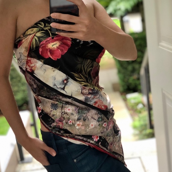 New Floral Fancy Scarf - Picture 6 of 7